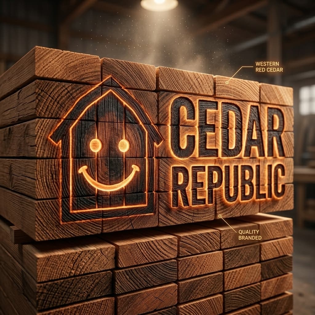 Rough Sawn Cedar Lumber