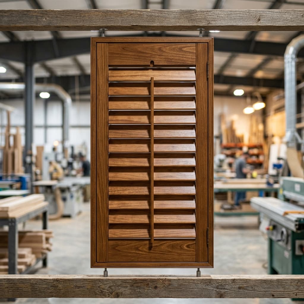 Factory Pre-Finished Shutters
