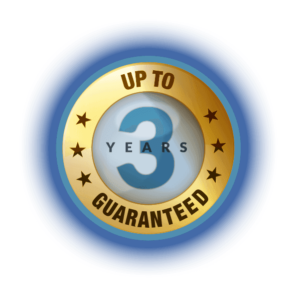3-year warranty stain
