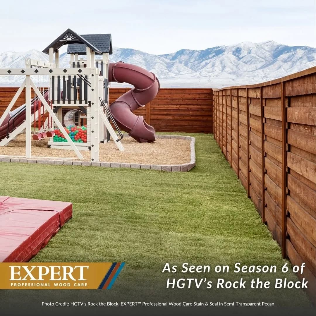 EXPERT Stain & Seal on HGTV's Rock the Block
