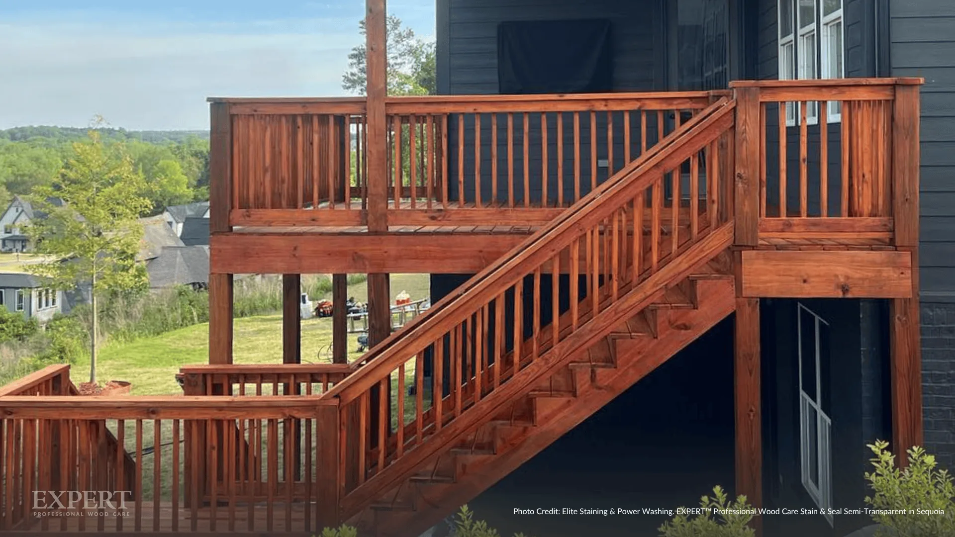 EXPERT stained wood project