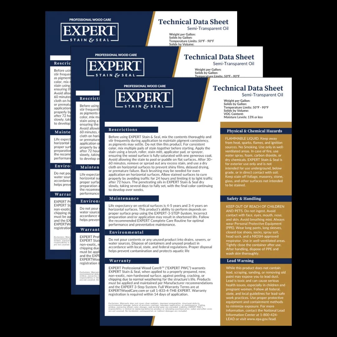 Technical Data Sheets