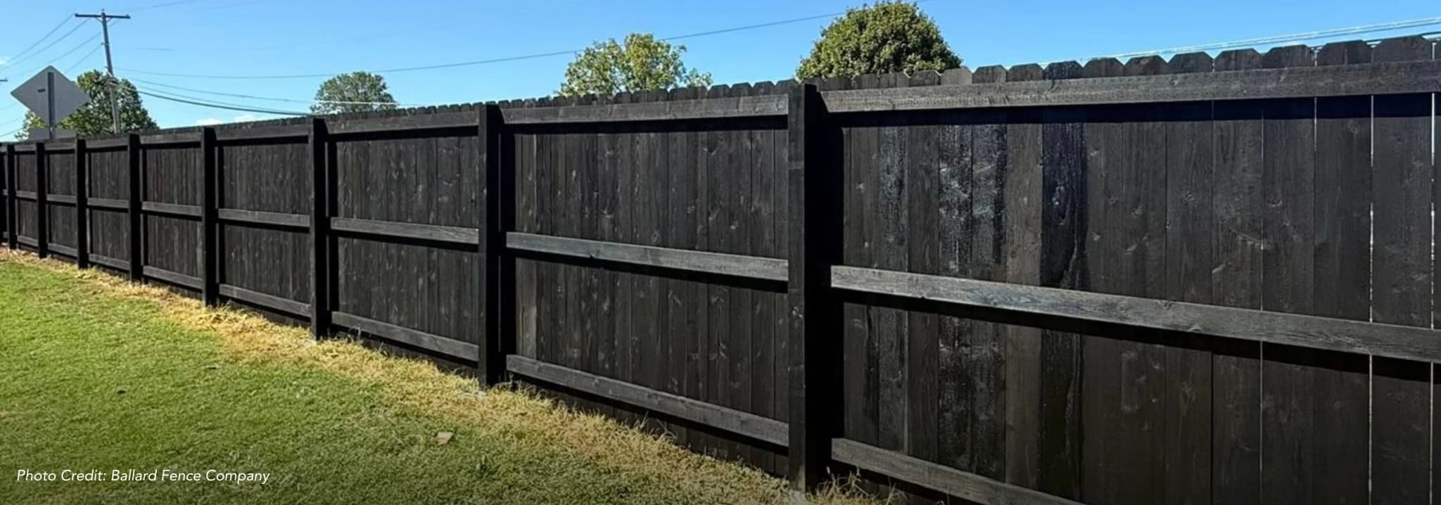 Gopher Wood fence installation showcase