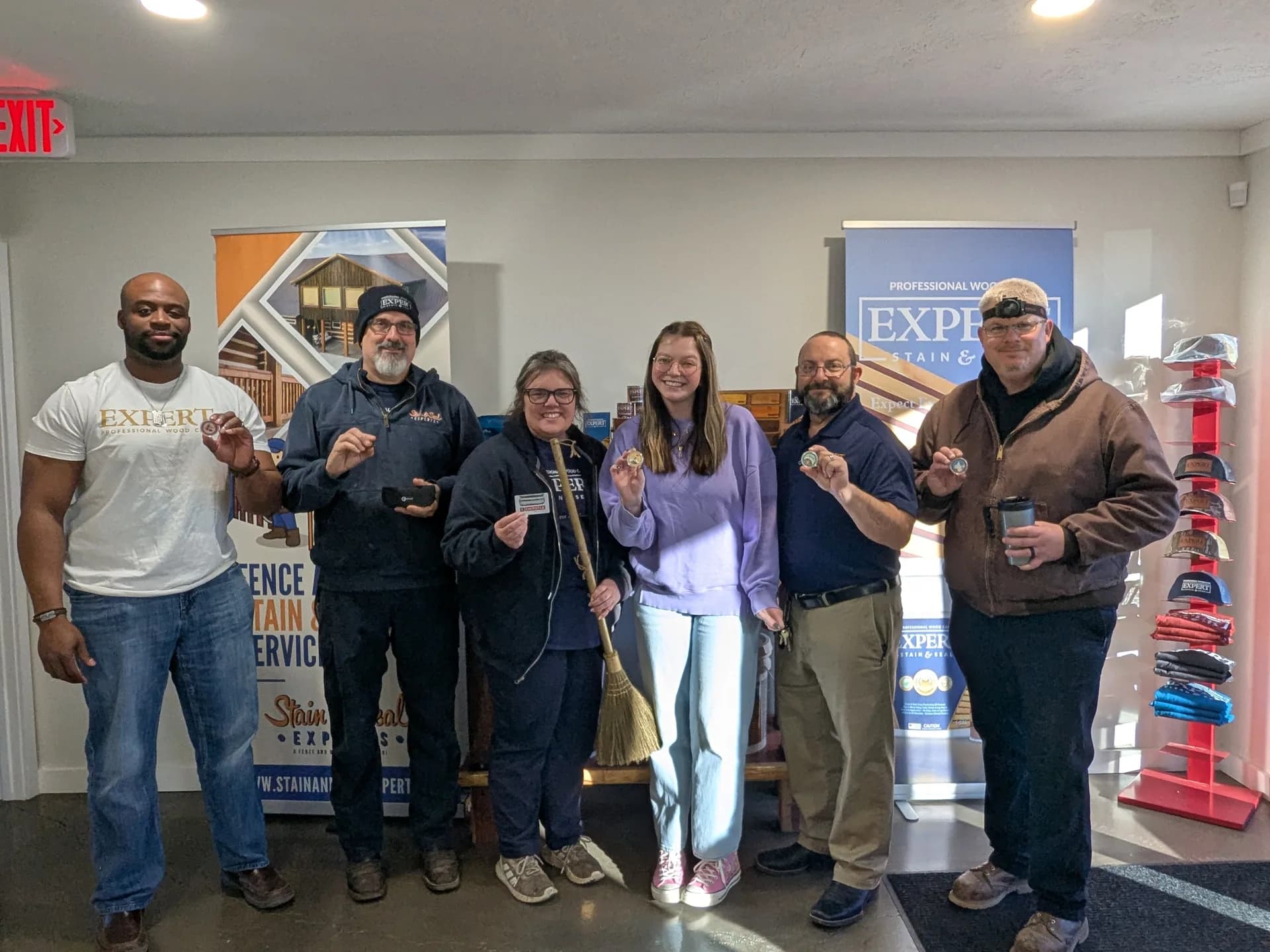 The Restorative Industries team at headquarters