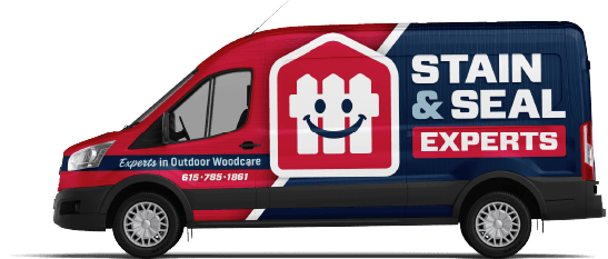 Stain & Seal Experts service vehicle