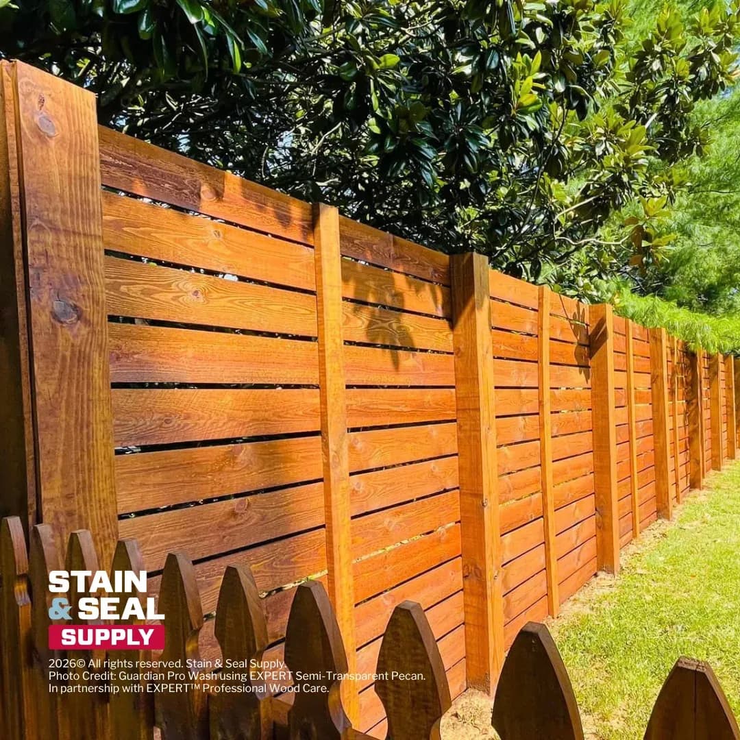 Stained wood project