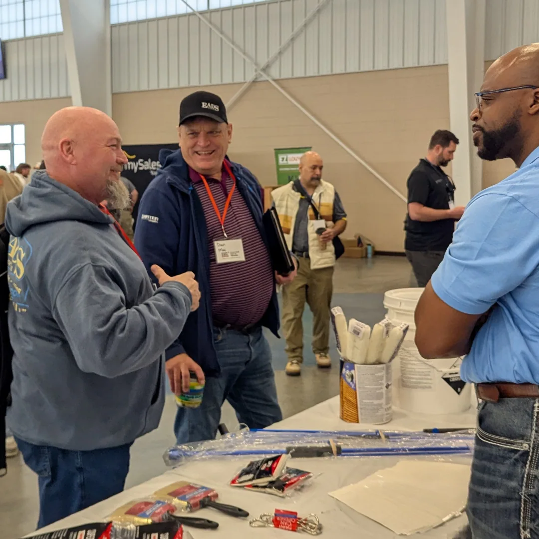 Contractors talking shop at Staining University